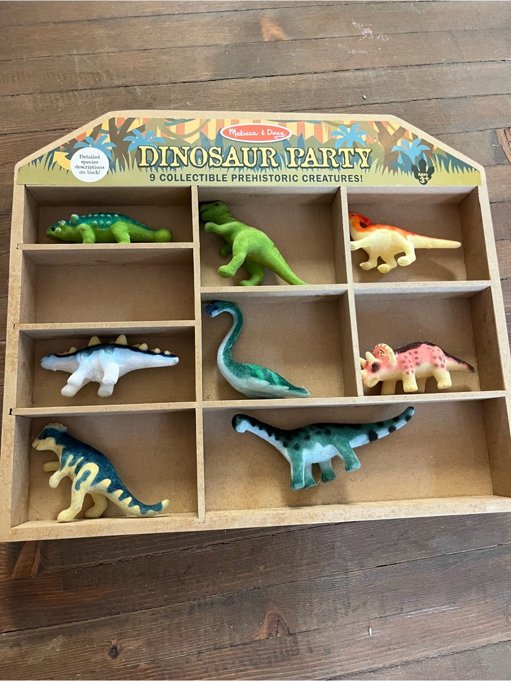 Melissa & Doug Dinosaur Party Play Set,